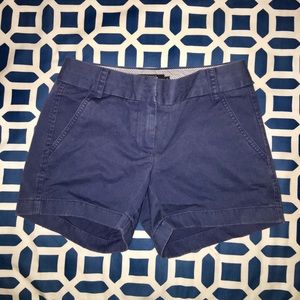 J.Crew Chino Shorts Navy Blue